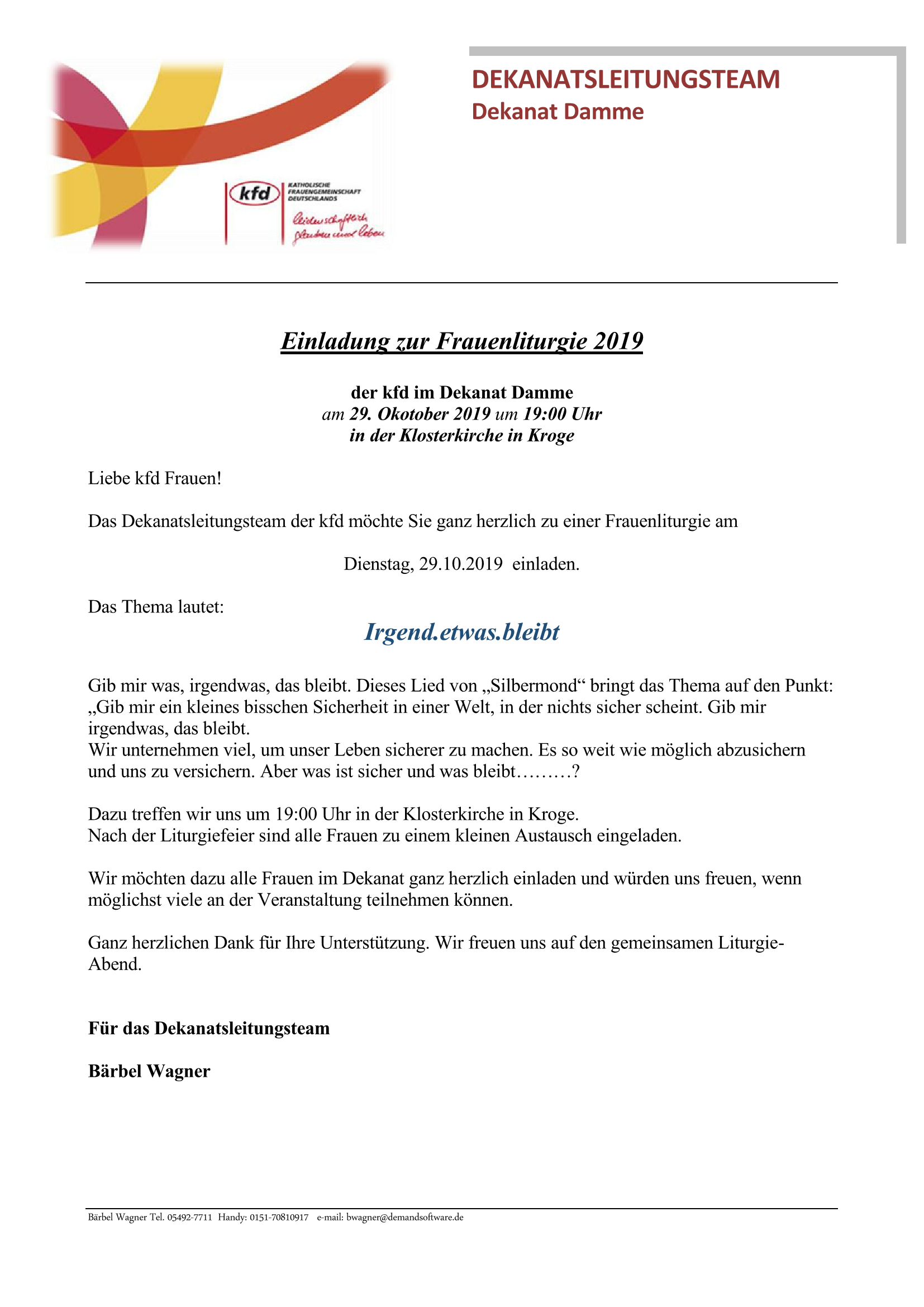 Frauenliturgie